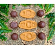 Kuviokuulat, villieläimet, 6 kpl