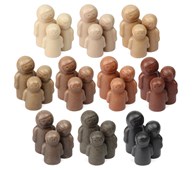 Minun perheeni -leikkihahmot, kiveä, 30 kpl