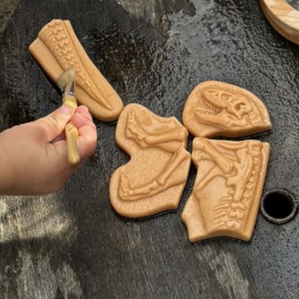 Kaiva ja löydä - Ankylosaurus & Tyrannosaurus rex