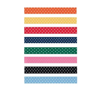 Koristenauha, pilkut, 15 mm x 20 m