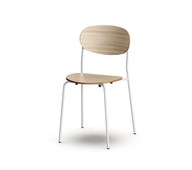 Collab tuoli 4-piste jalka, ik 45 cm, hopea runko