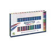 Kuitukärkikynä Giotto Turbo Pro, 15 väriä