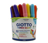 Kuitukärkikynä Giotto Turbo Giant, 36 kpl