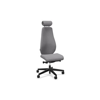 Bjarg ERT työtuoli, korkea selkä, niskatuki, Remix 3-kankaalla