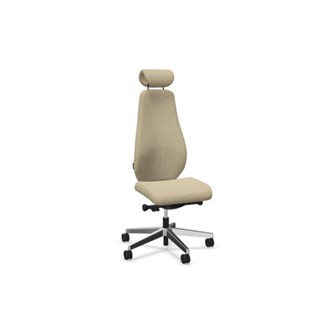 Bjarg ERT työtuoli, korkea selkä, niskatuki, Remix 3-kankaalla