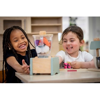 EDUCO Tehosekoitin, puuta