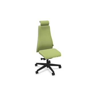 Viden ERT työtuoli, korkea selkä, niskatuki, Era-kankaalla