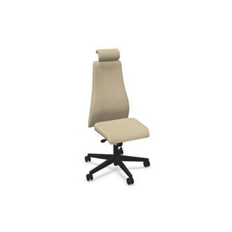 Viden FS työtuoli, korkea selkä, niskatuki, Remix 3-kankaalla