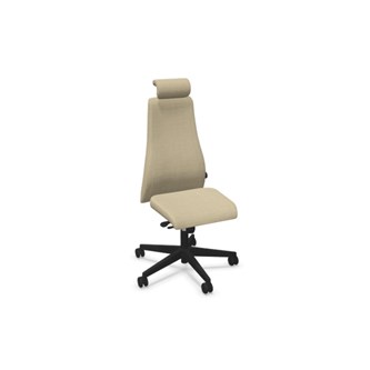 Viden FST työtuoli, korkea selkä, niskatuki, Remix 3-kankaalla