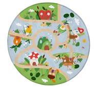 Leikkimatto metsä, ø 100 cm