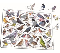 Kehyspalapeli linnut puutarhassa, 69 palaa