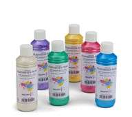 Askarteluvärilajitelma helmiäisvärit, 6 x 250 ml