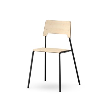 Como FSC BX tuoli, 4 jalkaa, ik 45 cm, medium istuin, musta runko