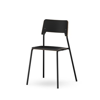 Como FSC BX tuoli, 4 jalkaa, ik 45 cm, medium istuin, musta runko