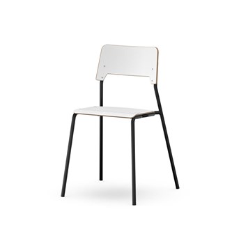 Como FSC BX tuoli, 4 jalkaa, ik 45 cm, medium istuin, musta runko