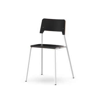 Como FSC BX tuoli, 4 jalkaa, ik 45 cm, medium istuin, valkoinen runko