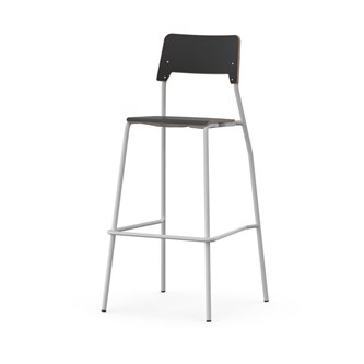 Como FSC tuoli, 4 jalkaa, ik 75 cm, medium istuin, hopea runko