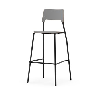 Como FSC BX tuoli, 4 jalkaa, ik 75 cm, medium istuin, musta runko