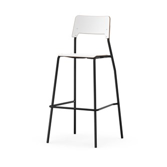 Como FSC BX tuoli, 4 jalkaa, ik 75 cm, medium istuin, musta runko