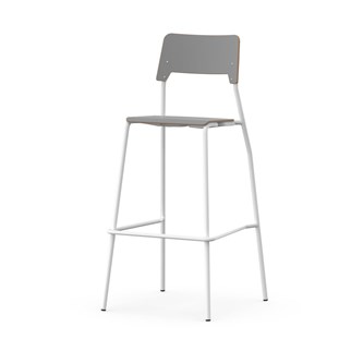 Como FSC BX tuoli, 4 jalkaa, ik 75 cm, medium istuin, valkoinen runko
