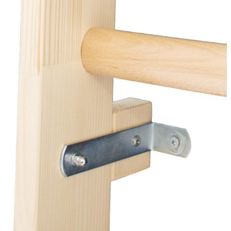 Asennuskiinnike puolapuihin, yksittäiset ja tupla