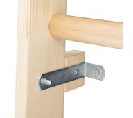 Asennuskiinnike puolapuihin, yksittäiset ja tupla