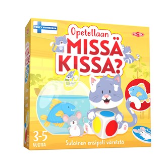 Opetellaan Missä kissa?