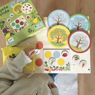 Lotto-peli, hedelmät ja vihannekset