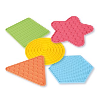 Taktiiliset laatat, eri muotoja, 10 kpl