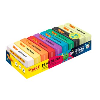 Muovailuvaha Jovi Plastilina, 10 x 50 g