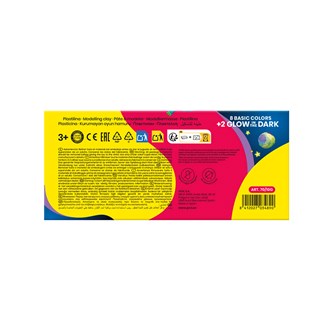 Muovailuvaha Jovi Plastilina, 10 x 50 g