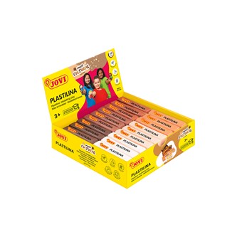 Muovailuvaha Jovi Plastilina, ihonvärit, 18 x 50 g