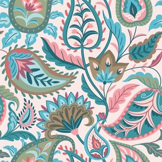 Popliinikangas, paisley