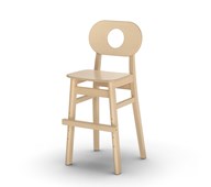 Hukit tuoli HPL, ik 53 cm