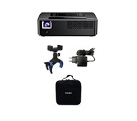 Projektori Piczo Nova Ultra, laukku ja puristuskiinnike