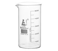 Dekantterilasi 500 ml, borosilikaatti