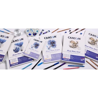 Lehtiö Canson Mixed Media, A3, 300 g