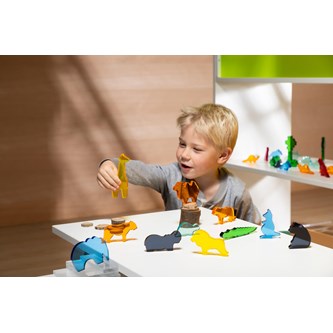 Villieläimet, läpikuultavat, 20 kpl