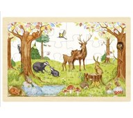 Kehyspalapeli metsäaukio, 24 palaa