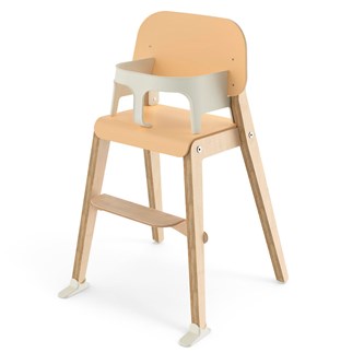 Grow syöttötuoli S 21 cm, turvakaarella, ik 50 cm