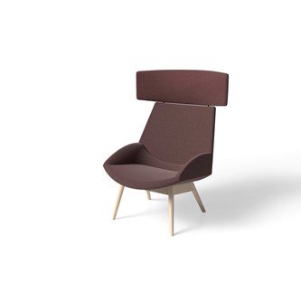 Size nojatuoli, jalat puuta, saarni