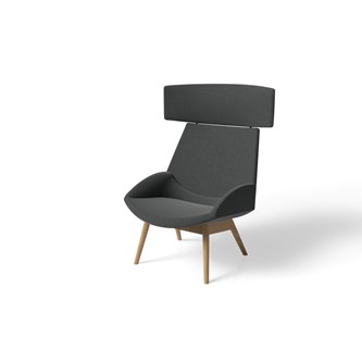 Size nojatuoli, jalat puuta, tammi