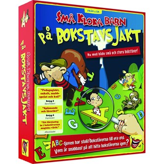 Små kloka barn på bokstavsjakt, svenskspråkiga