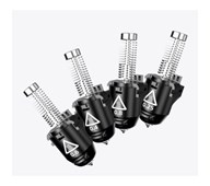 Varaosa Flashforge 5M/5M Pro, suuttimet 0,25-0,8 mm, 4 kpl