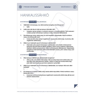 IS-VET oppilastyösarja 2.0 - SÄHKÖ