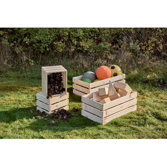 Mimic säilätyslaatikot, puuta