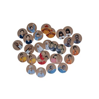 Muistipeli MEMO, kasvot ja tunteet