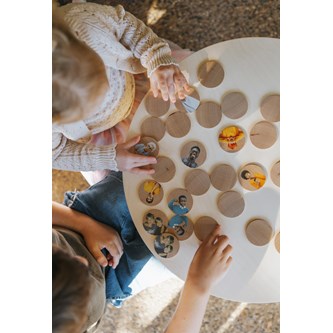 Muistipeli MEMO, kasvot ja tunteet