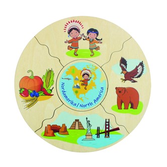 Kakkupeli, mantereet