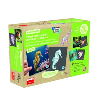 Muistipeli maxi-MEMO, eläimet ja luurangot